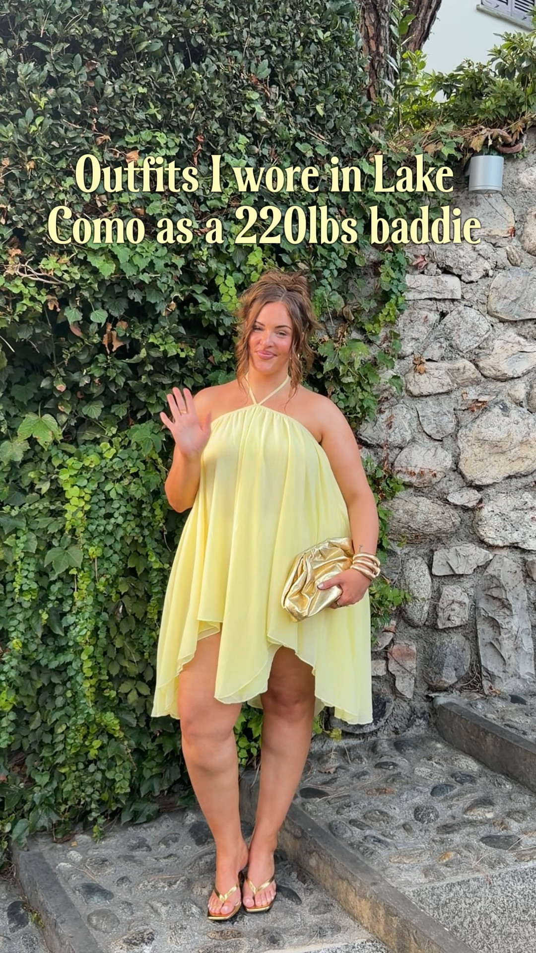 Outfits I wore in lake como!
