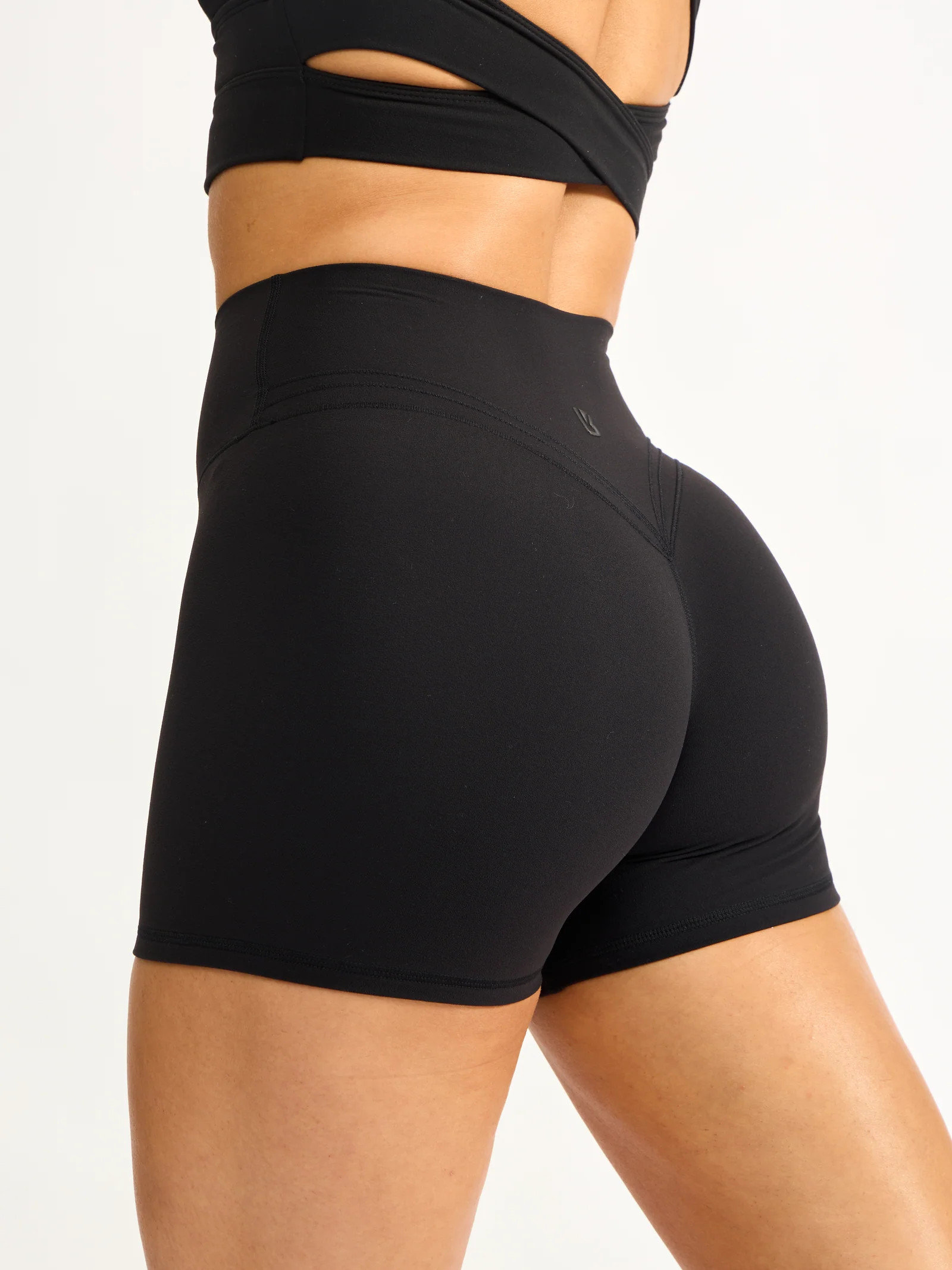 Micro Legacy Short 4" - Onyx Black | Buffbunny