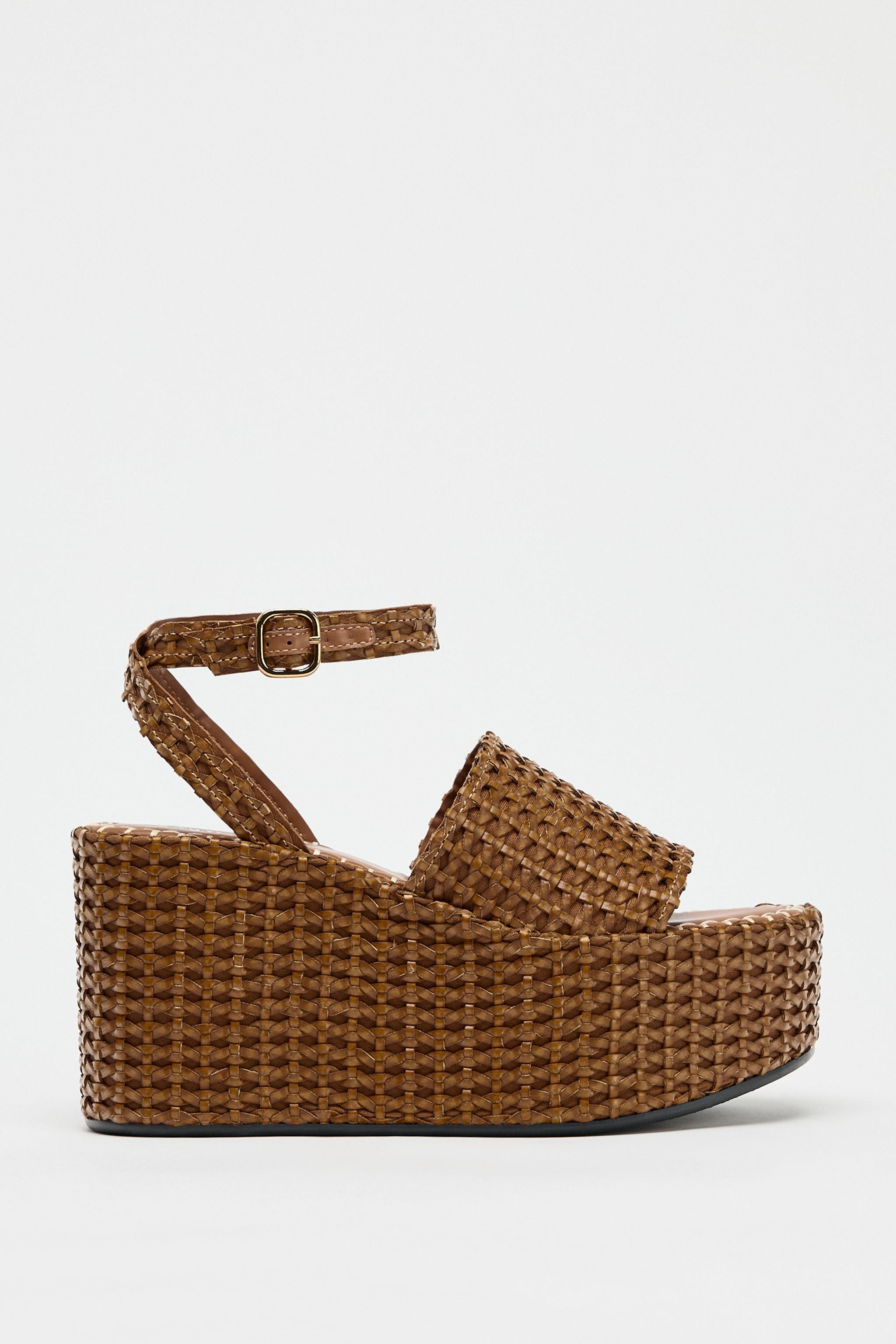 BRAIDED WEDGES | Zara US