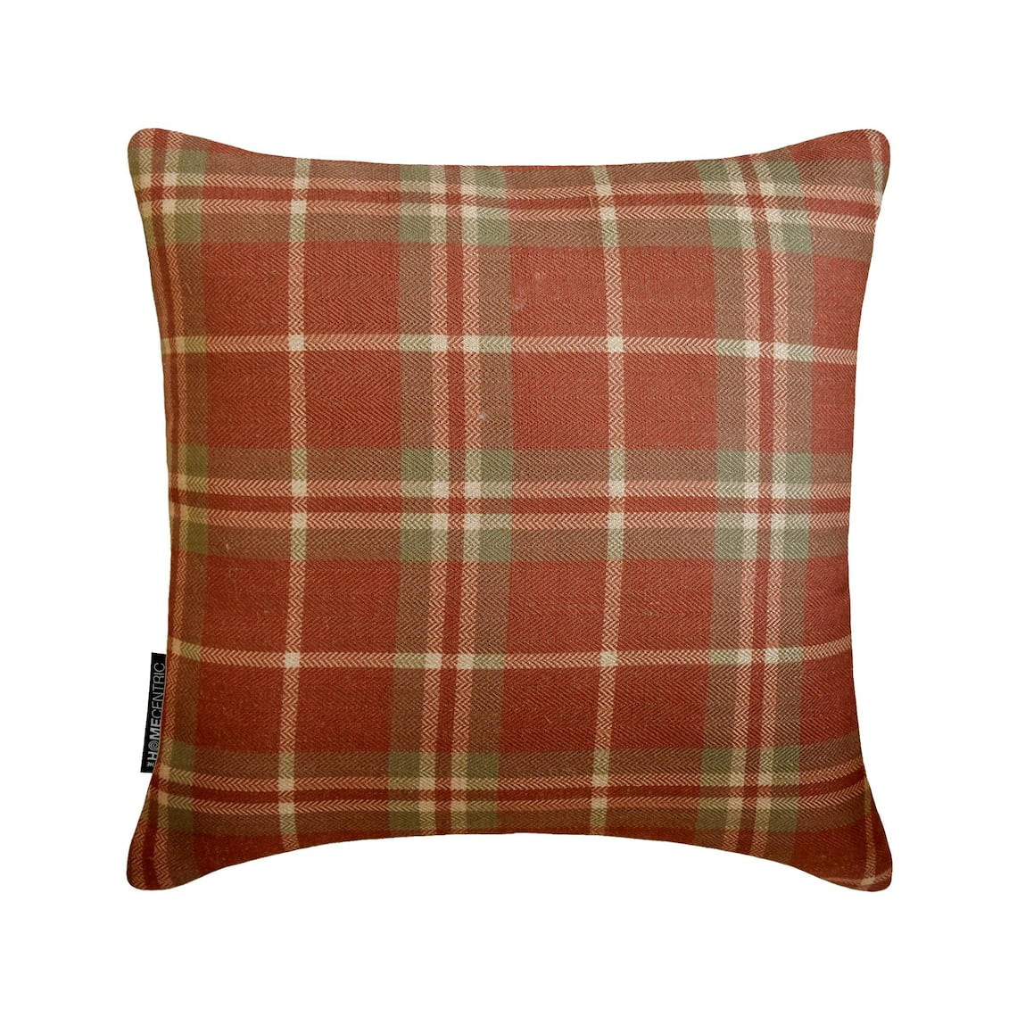 Winter Plaid Throw Pillow cover, 16"x16" Red Velvet Pillowcase, Modern Plaid Farmhouse Buffalo Ch... | Walmart (US)