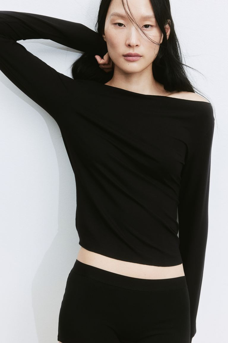 Boat-neck Top | H&M (US + CA)