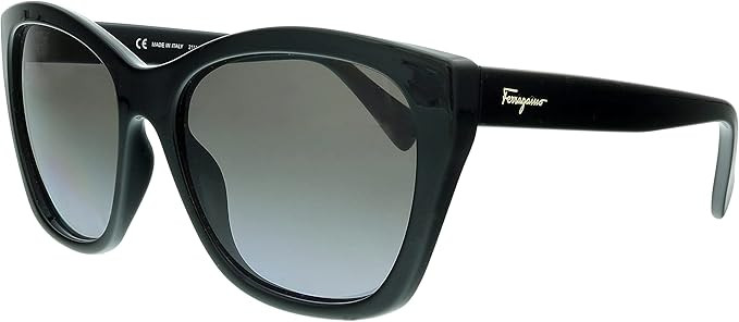 Salvatore Ferragamo Grey Gradient Cat Eye Ladies Sunglasses SF957S 001 56 | Amazon (US)