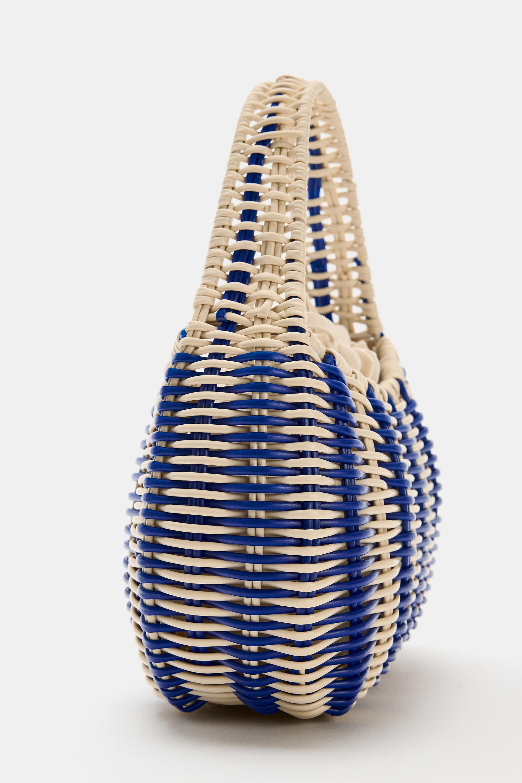 RIGID WOVEN HANDBAG | Zara US