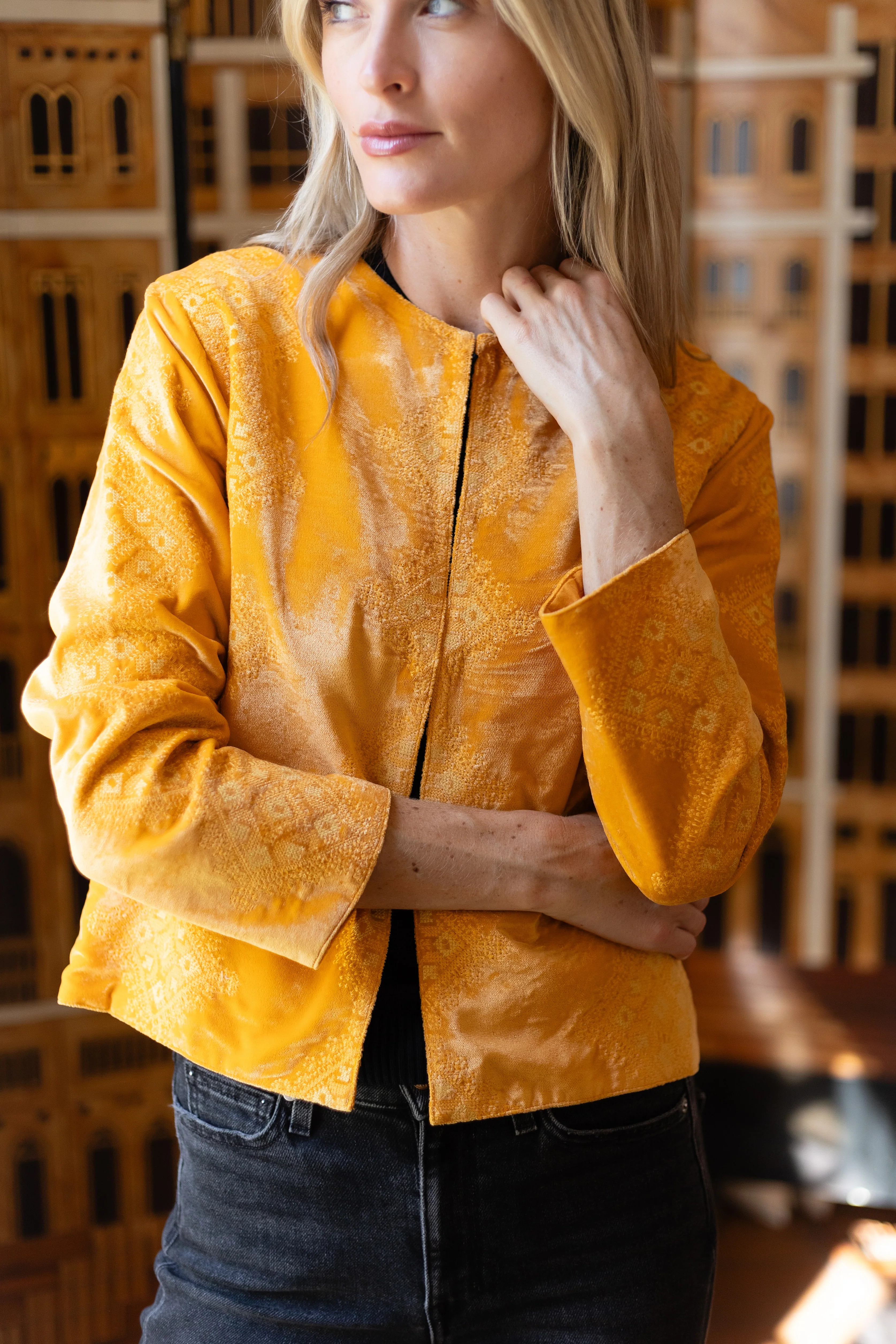 Jam Jacket - Saffron | Julia Amory