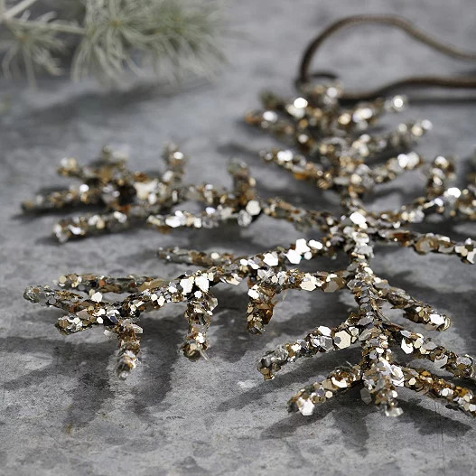 Glitter Snowflake Decoration | The White Company (UK)