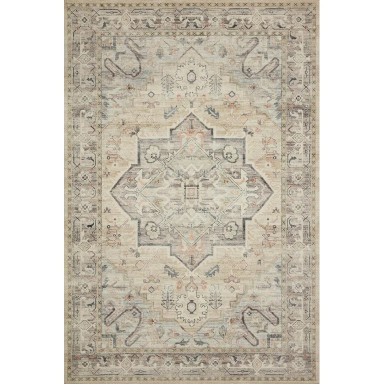 Loloi II Hathaway Printed Oriental Multi / Ivory Area Rug | Walmart (US)