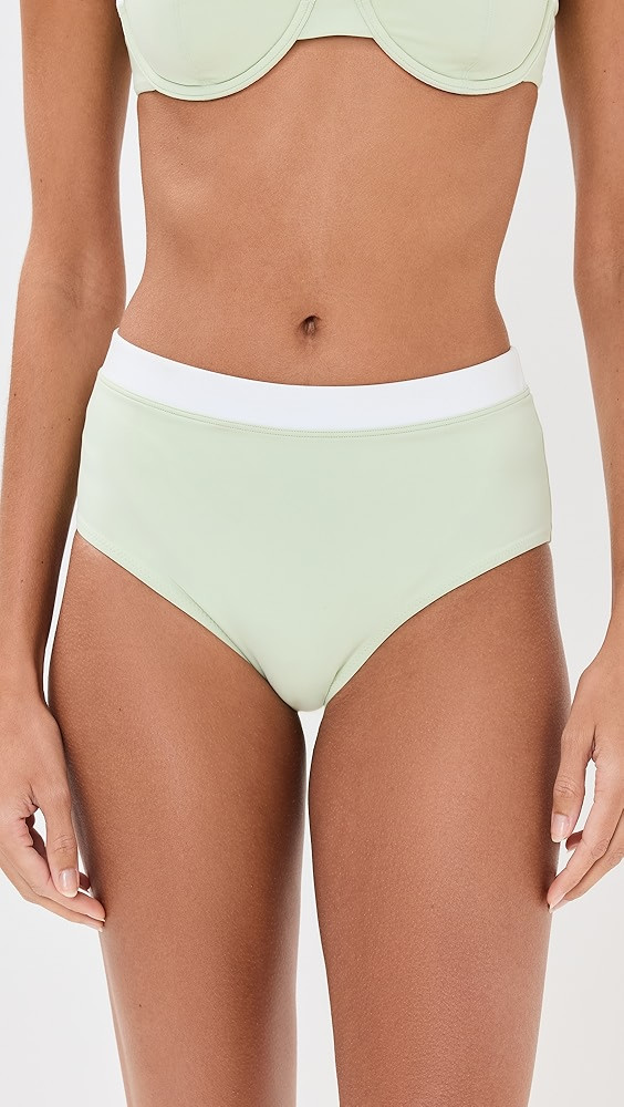 STAUD Devon High Rise Bikini Bottoms | Shopbop | Shopbop