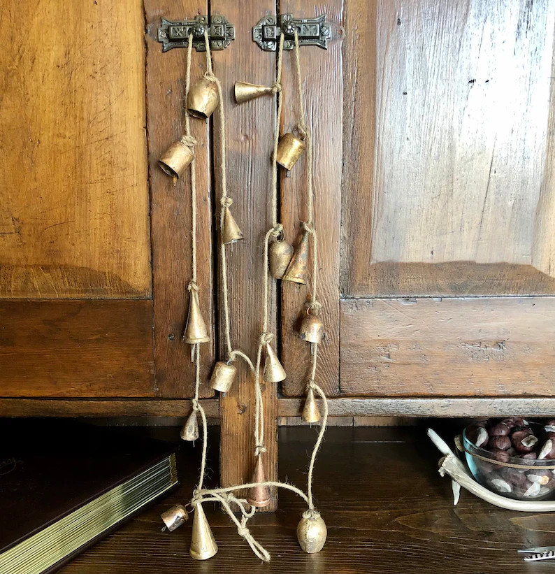 10' of Old World Bells/christmas Tree Garland/mantel | Etsy | Etsy (US)