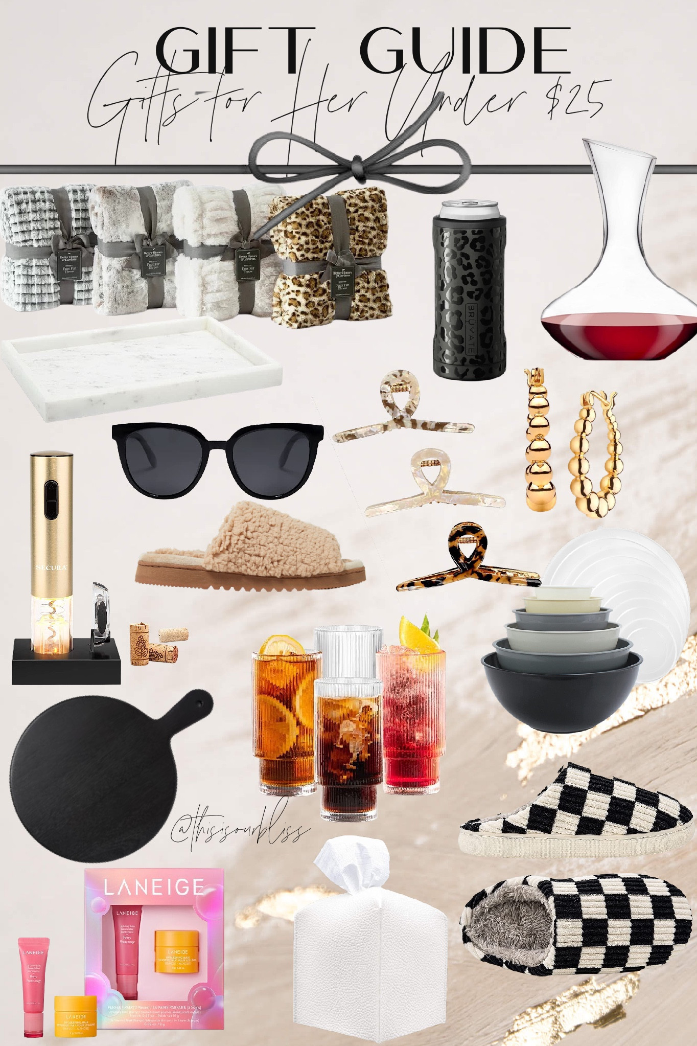 Gift guide for her! Under $25 gifts for her — gift ideas for mom, daughter, duster, bestie & more!! 

#LTKGiftGuide #LTKHoliday #LTKunder50