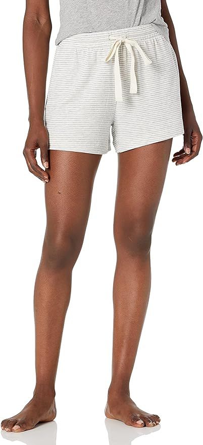 Amazon Essentials Women's Lightweight Lounge Terry Pajama Short | Amazon (US)