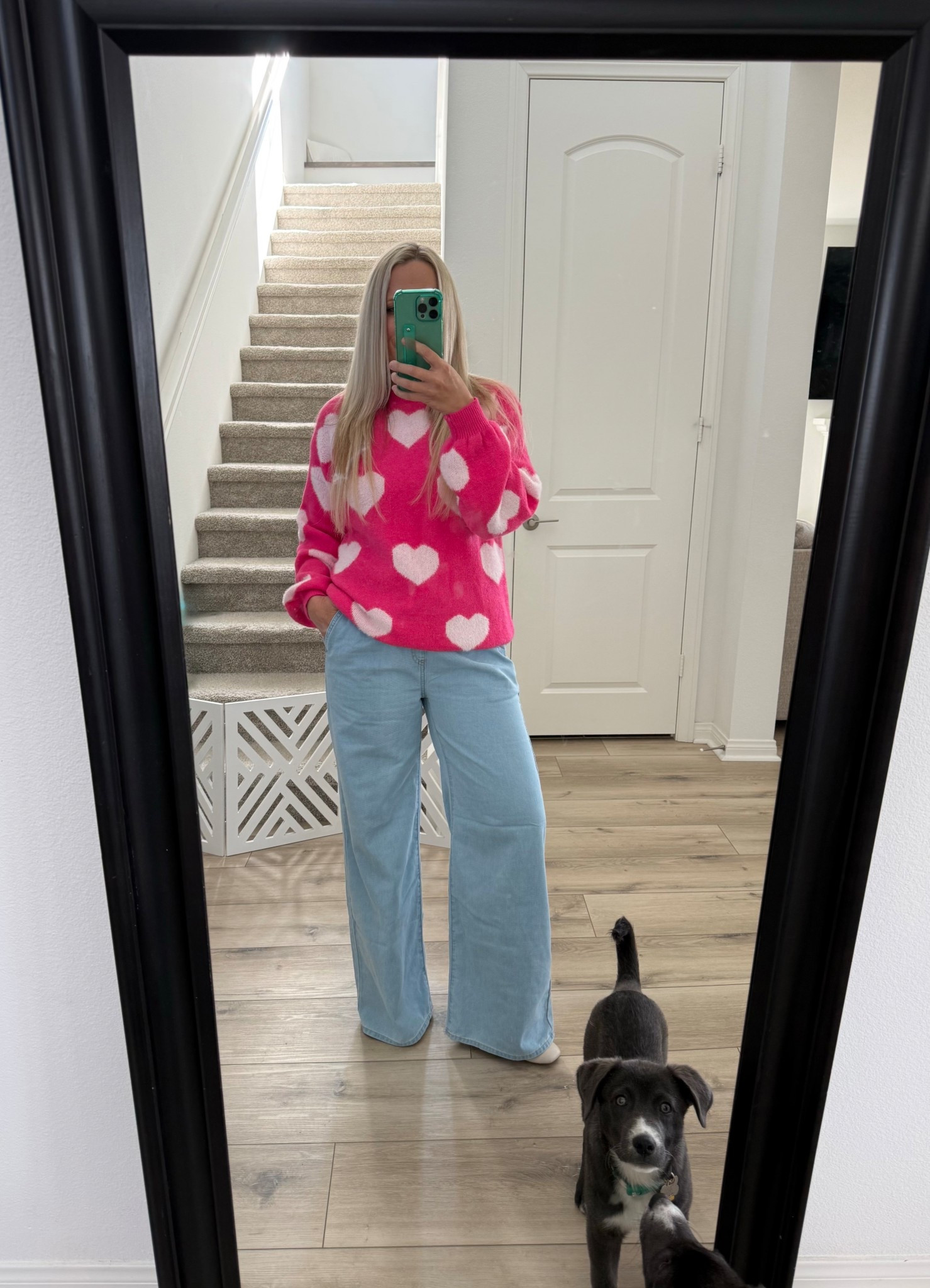 My favorite Valentine’s Day sweater! Love these easy on elastic jeans (they are kids size)! 

#LTKValentine #LTKSeasonal #LTKmomlife