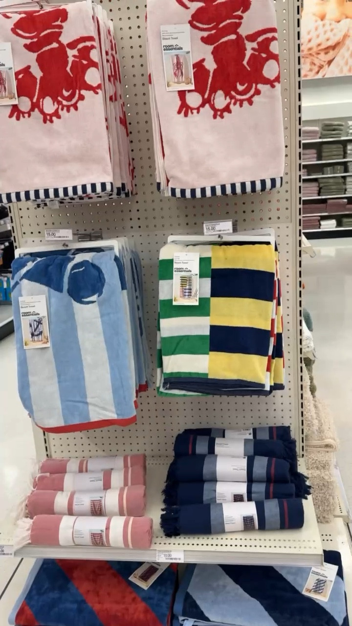 Obsessed with these new beach towels at target!  Super soft and large size!  Love all the striped color combos 🌊

Target finds, target home, target towels, pool towels, beach towels, striped towels 

#LTKSeasonal #LTKHome #LTKSwim