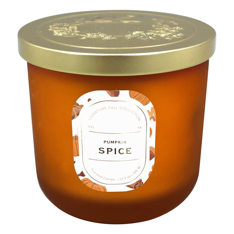 Pumpkin Spice Scented Jar Candle, 12.5oz | At Home