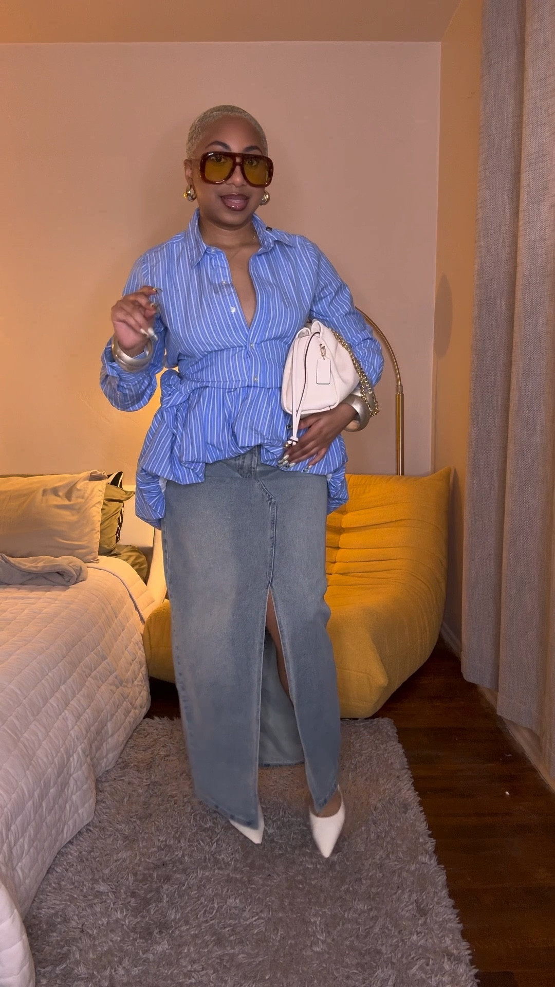 Playing Dress Up ep. 2 pt. 2 ✨ this has to be one of my fav looks of the year so far! Playful, colorful, and a mean silhouette! Soo good 🩵

Height: 5’ 1”
Weight: 145

Dress: M
Skirt: US 8

#LTKootd #LTKMidsize #LTKPetite