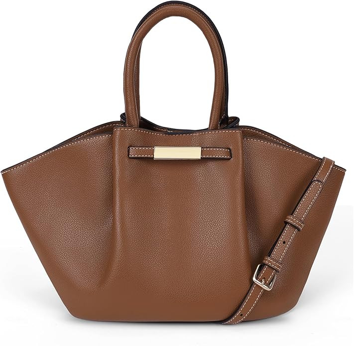 ACUYE Tote Bag for Women Faux Leather Work Tote Bag Purse Top Handle Bag Dumpling Bag Trendy Y2K ... | Amazon (UK)