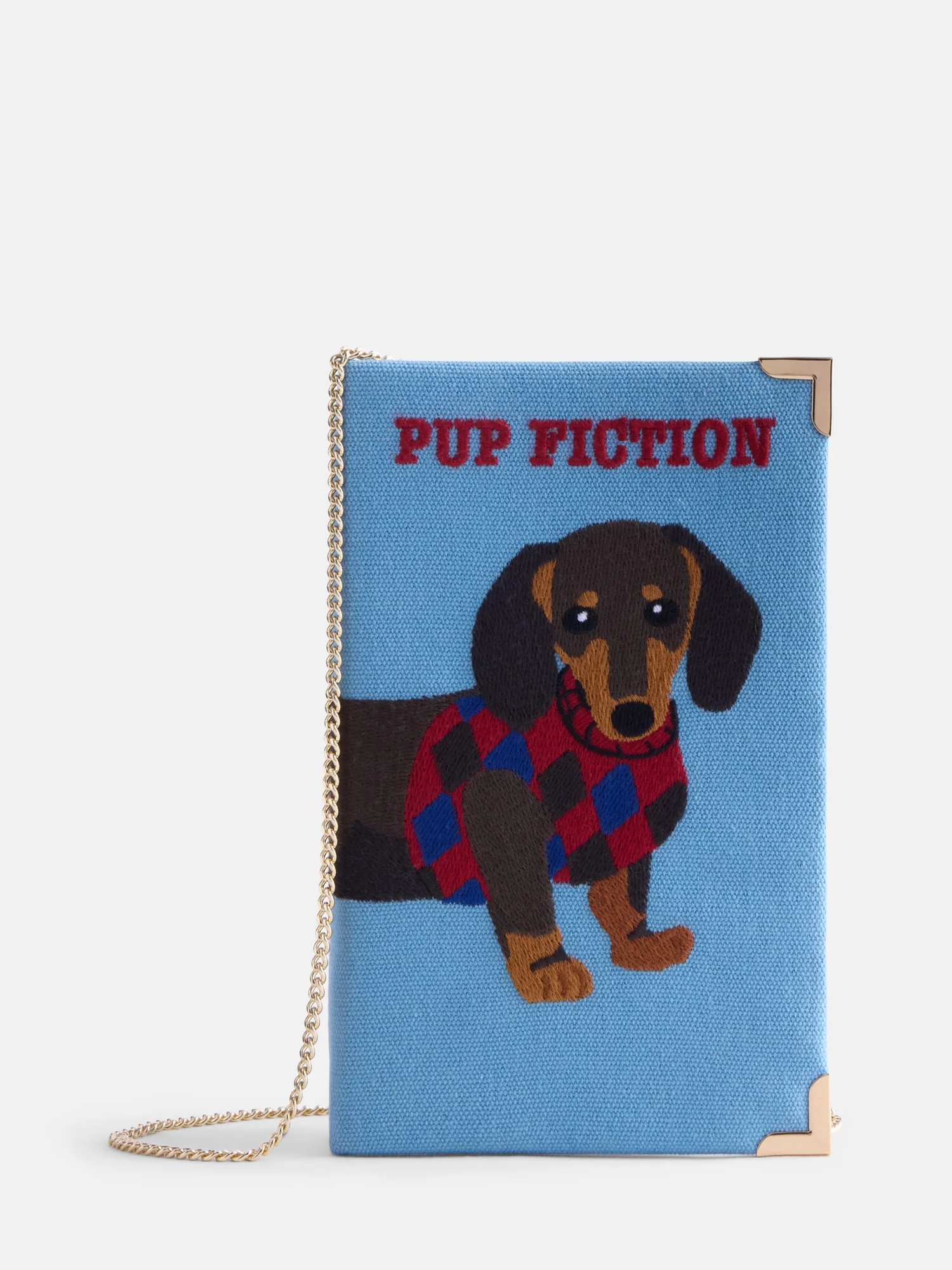 Free Assembly Women's Pup Fiction Crossbody, Light Blue | Walmart (US)
