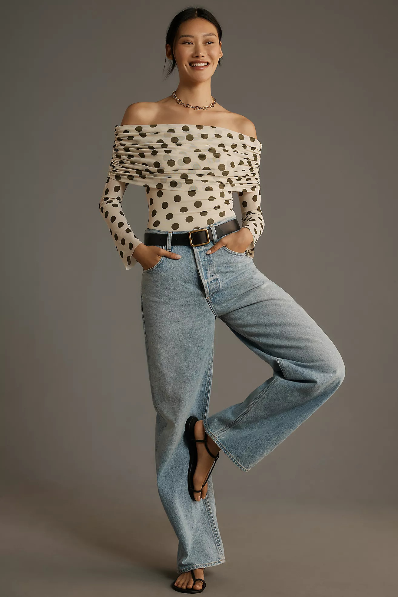 AFRM Maxine Bodysuit | Anthropologie (US)