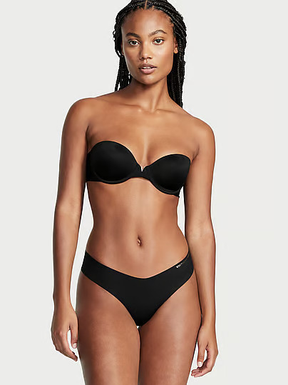 Bare Illusions Lightly Lined Smooth Strapless Bra, Black, 36C - Women's Bras - Victoria's Secret | Victoria's Secret (US / CA )
