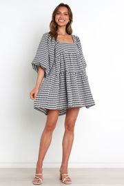 Capranica Dress - Black Gingham | Petal & Pup (US)