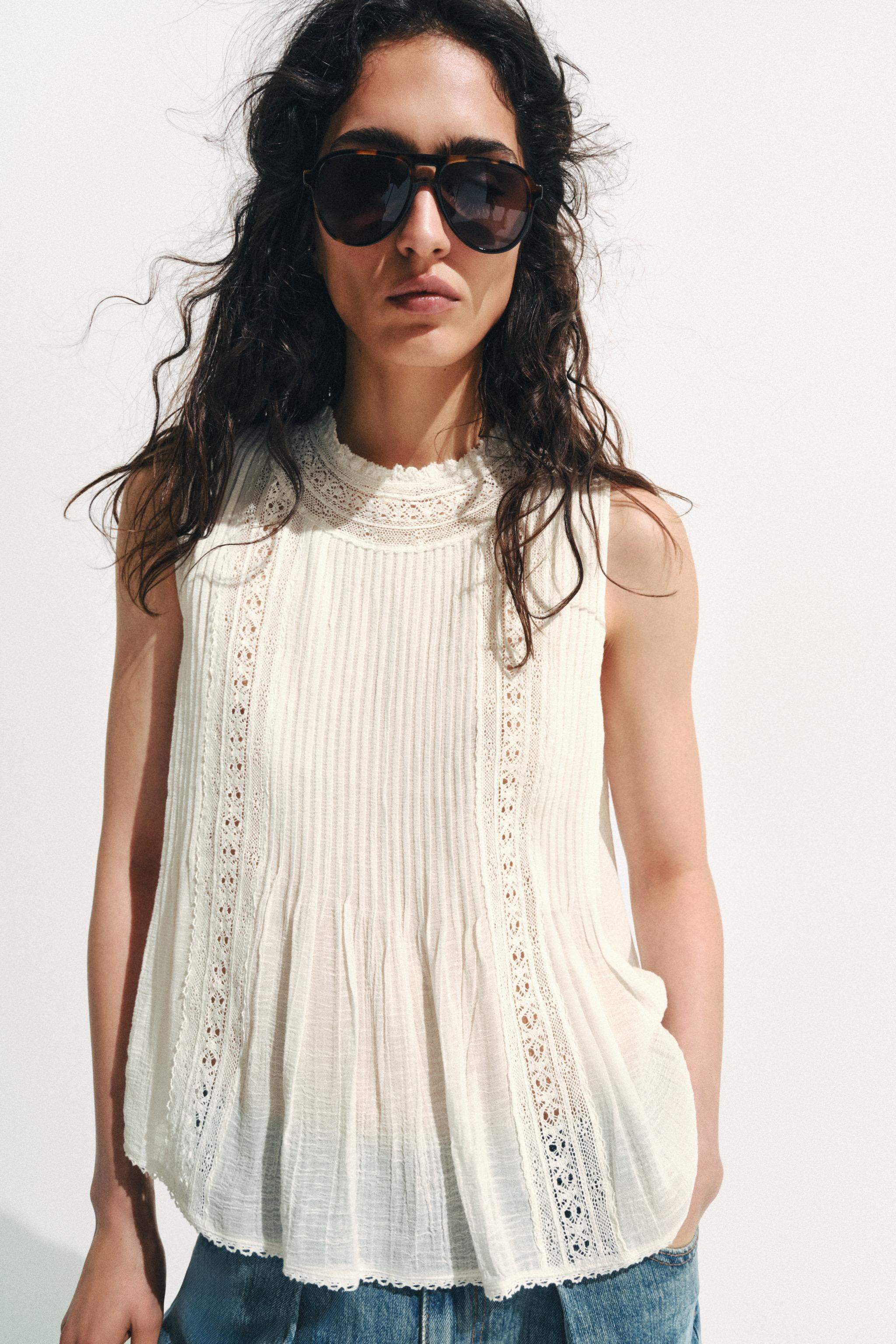 ZW COLLECTION ROMANTIC SHIRT | Zara US