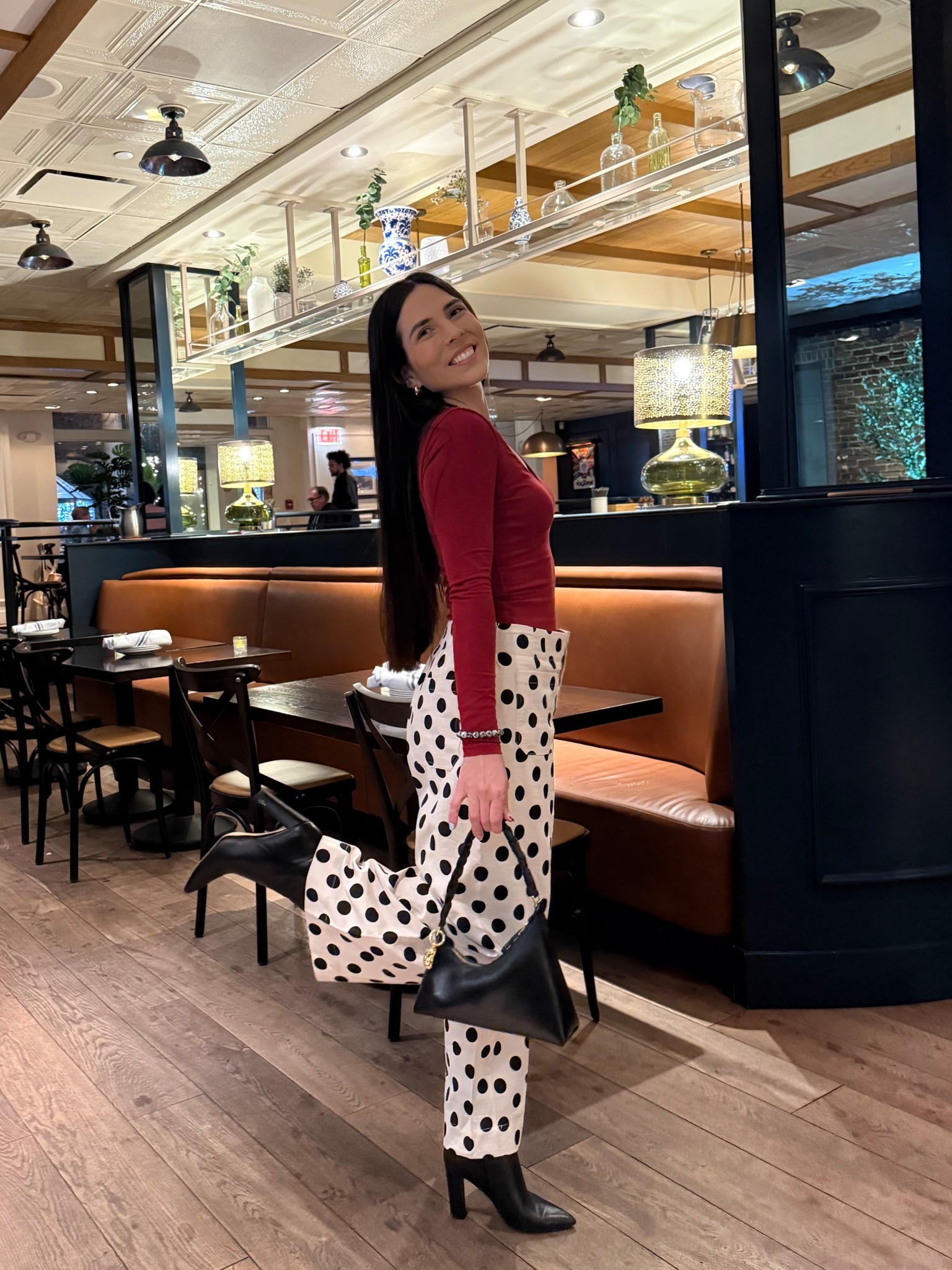 Size S in the top and size M in the pants

#LTKSaleAlert #LTKdayinmylife #LTKootd