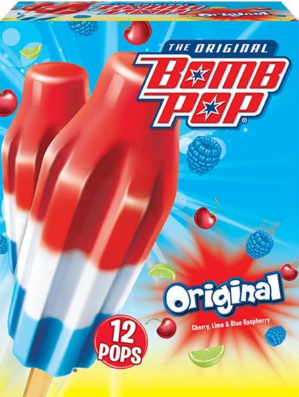 Bomb Pop Original Ice Pops | Walmart (US)