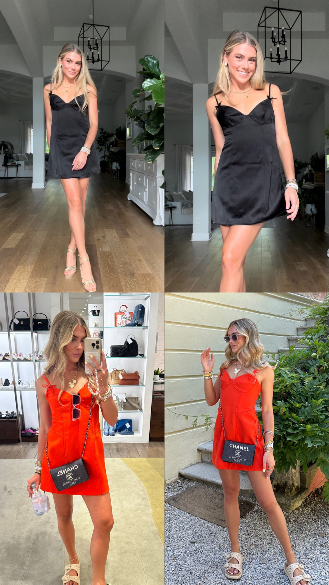 Cinq a sept dupe! Lulus dress is a look for less for this designer dress I am obsessed with. The little bow tie details are perfect  

#LTKFindsUnder100 #LTKSaleAlert #LTKStyleTip