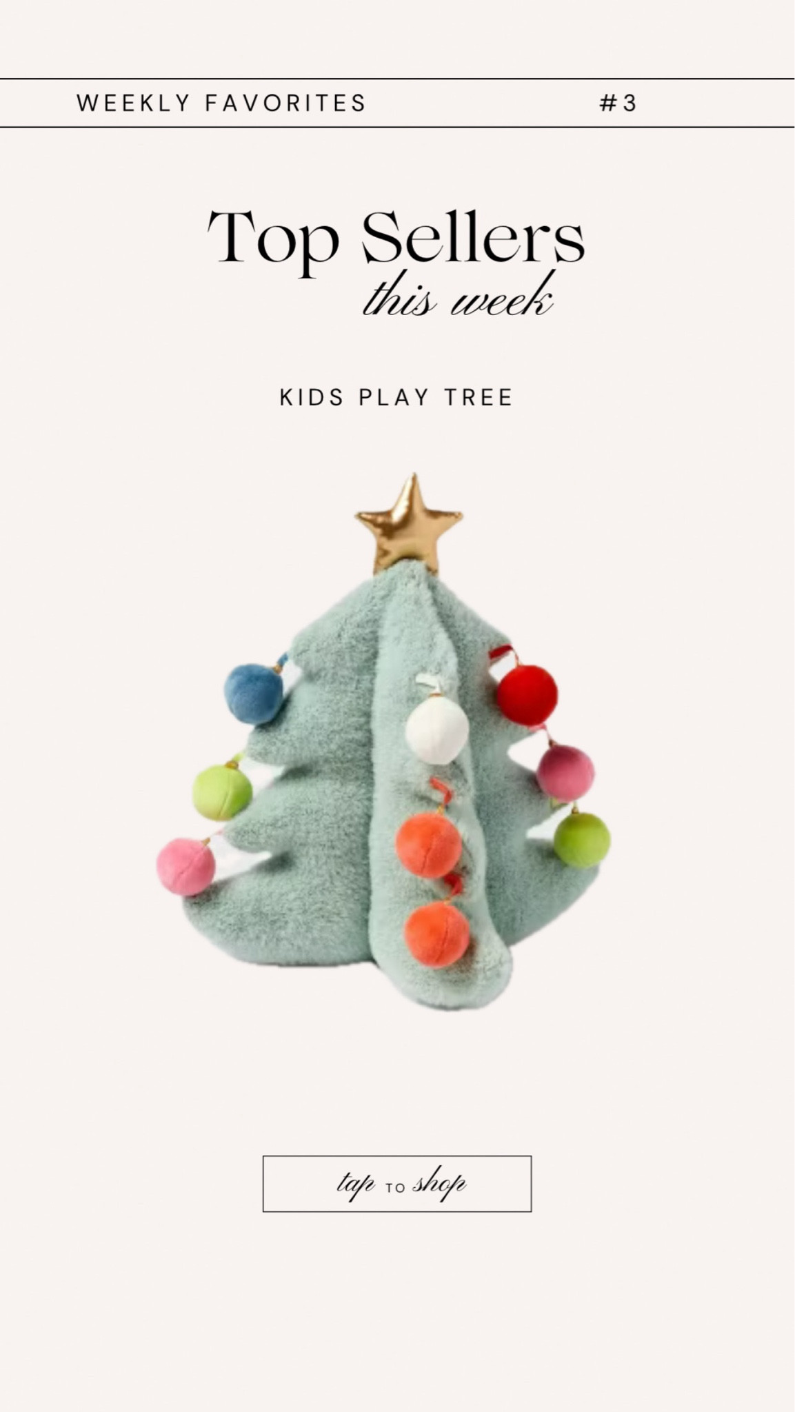 the cutest interactive tree for kids! 

#kidstree #kidschristmastree

#LTKBaby #LTKKids #LTKHoliday