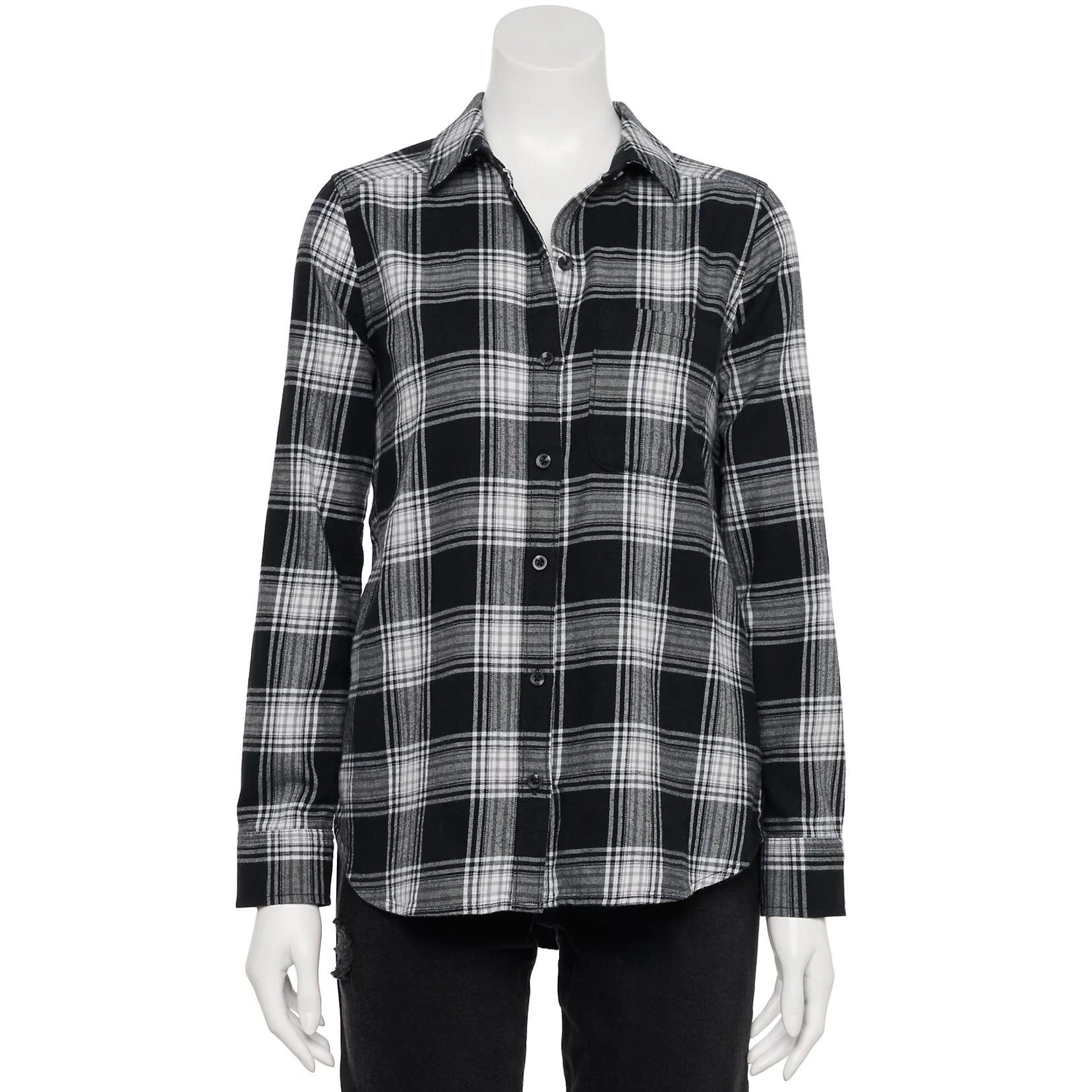 Juniors' SO® Flannel Shirt | Kohl's