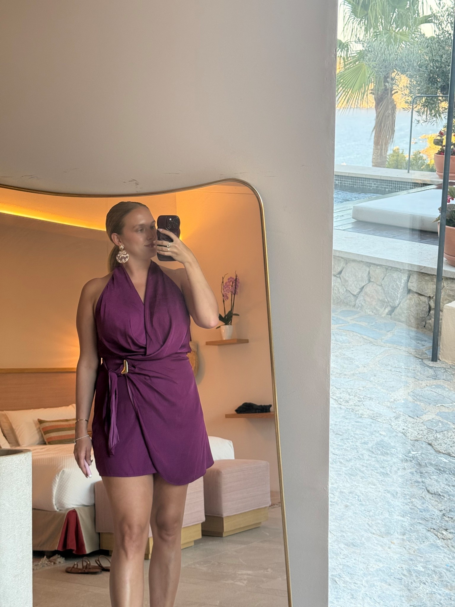 This Zara number is the perfect fall transition night out outfit. Love the plum shade! 

#LTKStyleTip #LTKFindsUnder100 #LTKMidsize