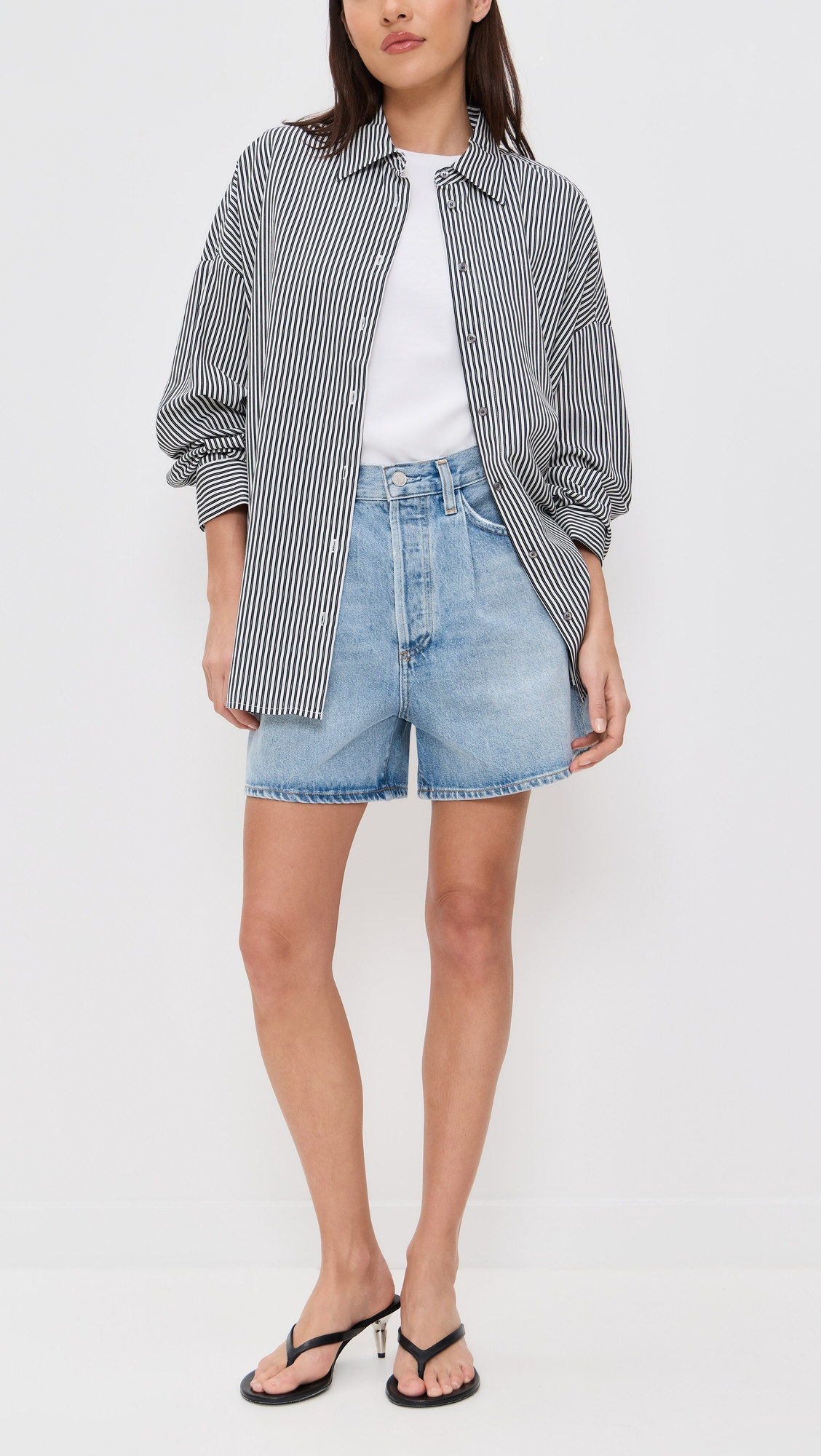 AGOLDE Rhoda Shorts Raft 34 | Shopbop