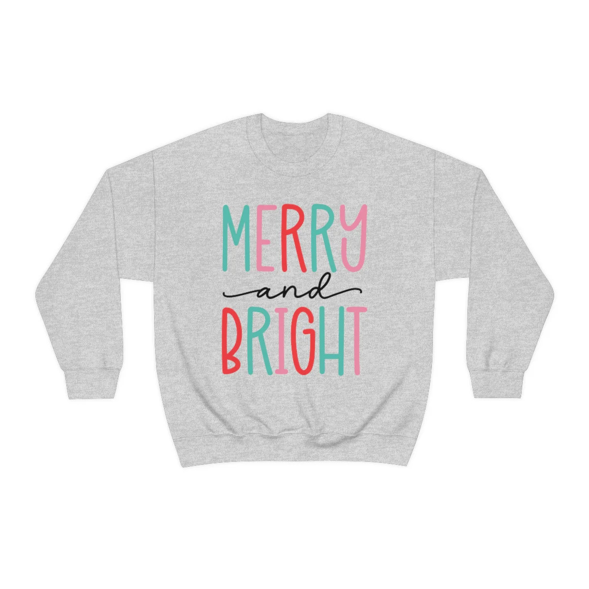 Merry and Bright Unisex Sweatshirt | Always Stylish Mama