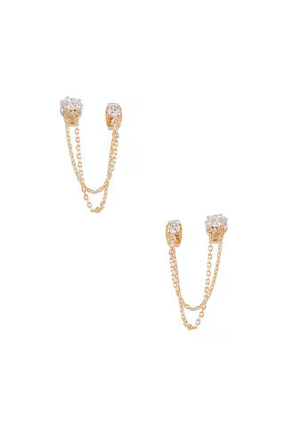 Ettika Earring in Gold from Revolve.com | Revolve Clothing (Global)