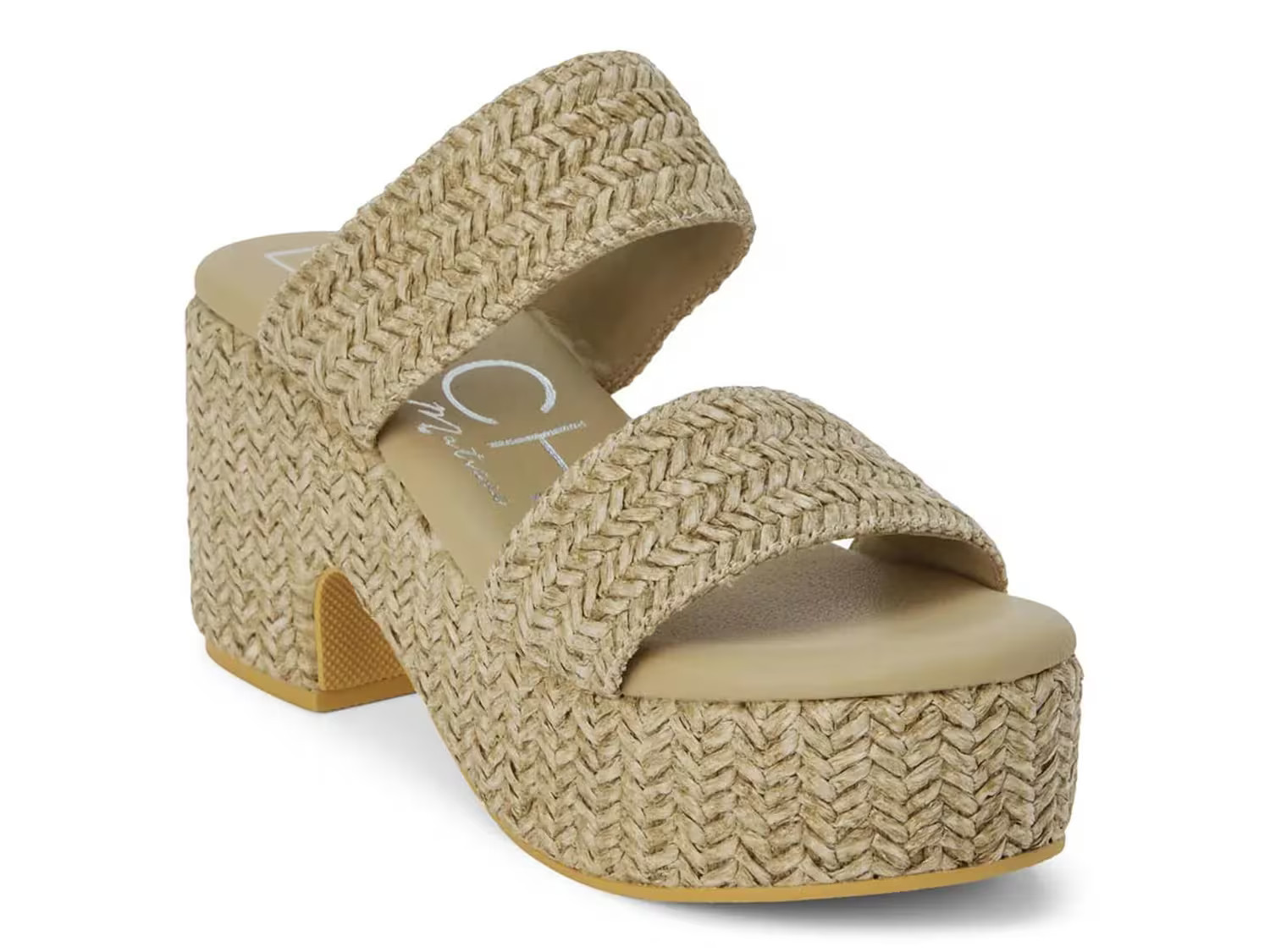 Beach by Matisse Ocean Ave Platform Sandal | Women's | Taupe Raffia | Size 8 | Sandals | DSW