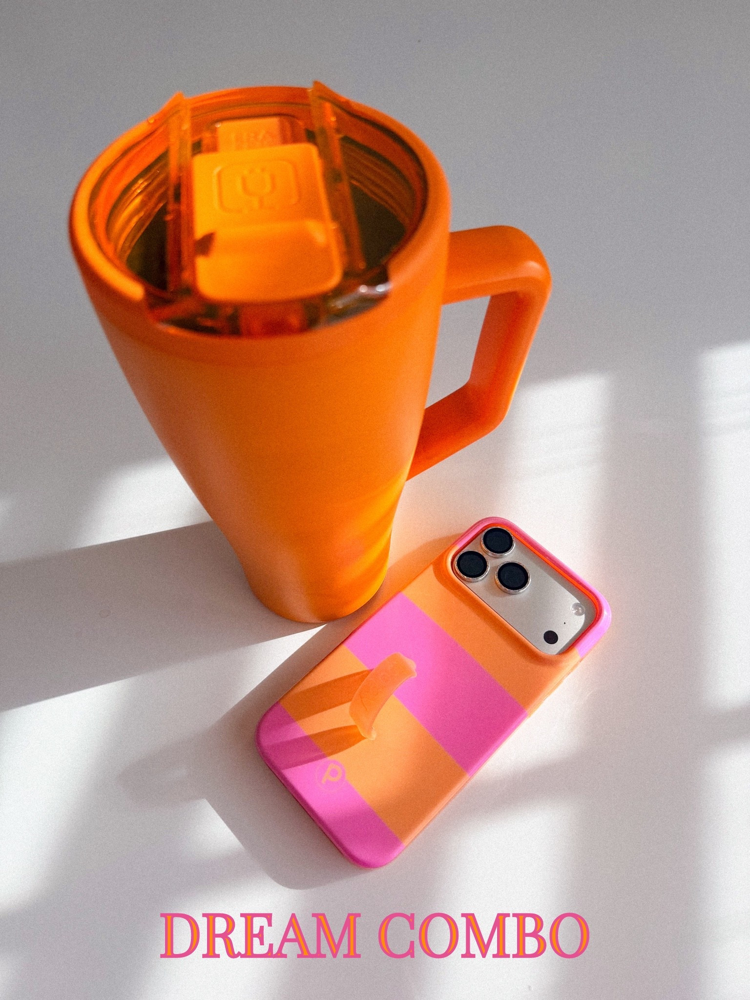 Two of my fave/most used items - my Brumate tumbler + Loopy Case! Love orange & pink together - this combo is so dreamy 😍🩷🍊 

Brumate tumbler / leakproof tumbler / loopy case / mom must haves / must haves / mom hack

#LTKmomlife #LTKdayinmylife #LTKTravel