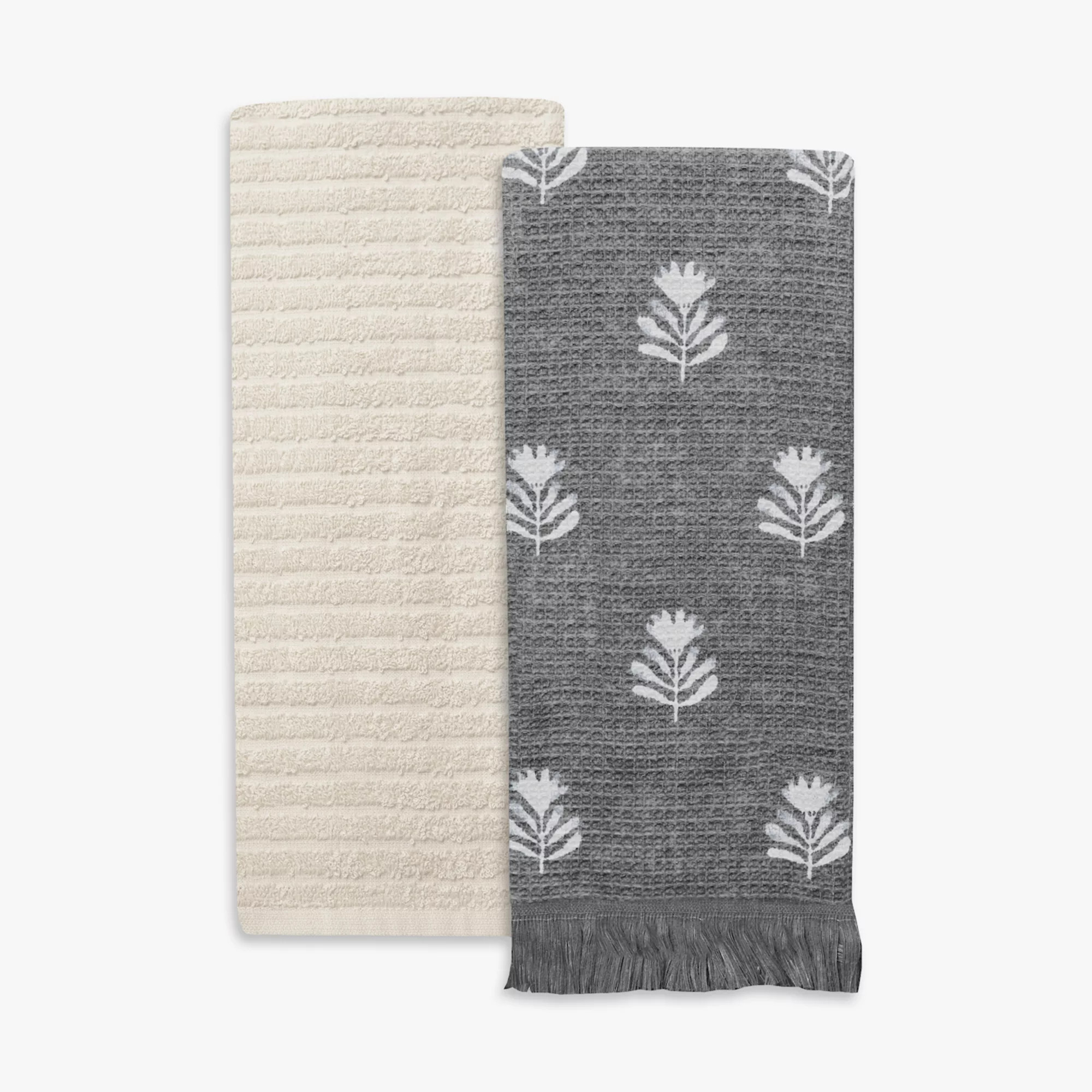 Mingle & Co. Printed Waffle Terry Kitchen Towel 2-Pack | Kohl's