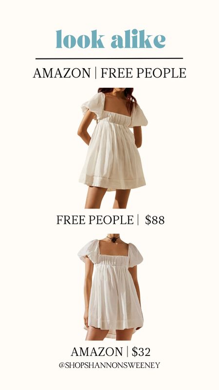 looks for less| free people look alike dress on Amazon 

#LTKunder100 #LTKstyletip #LTKFind