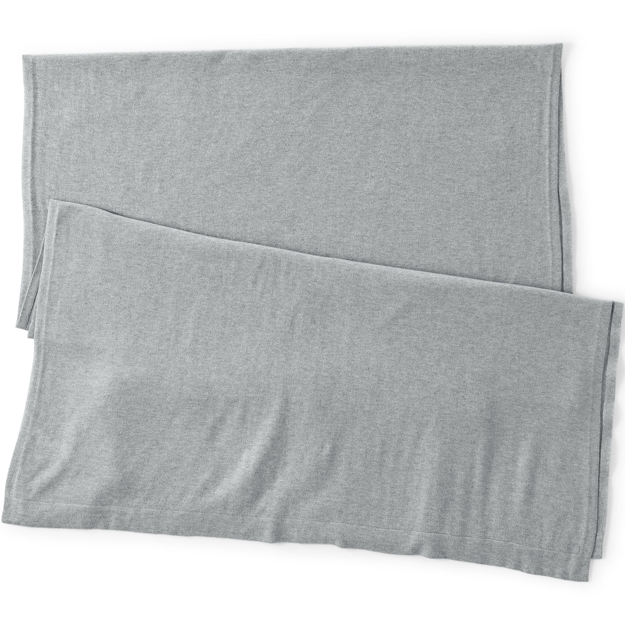 Women's Supima Blend Knit Travel Wrap with Pouch | Lands' End (US)