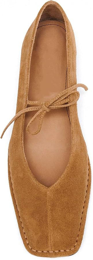 Fur Ballet Flats with Buckle for Women Comfy Faux Shearling Mary Jane Flats Adjustable Strap Ball... | Amazon (US)