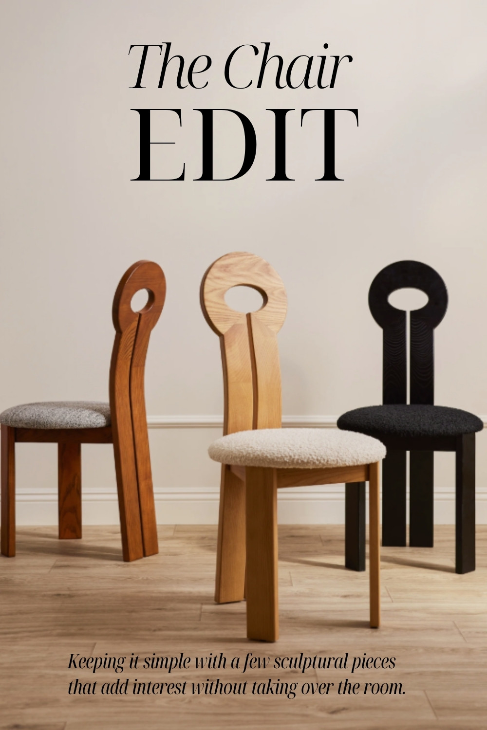 A strong chair changes the whole table.
Linked here.
#LTKHome #DesignThatWorks #DiningChairs #NeutralHome #InteriorDetails 

 #LTKHome