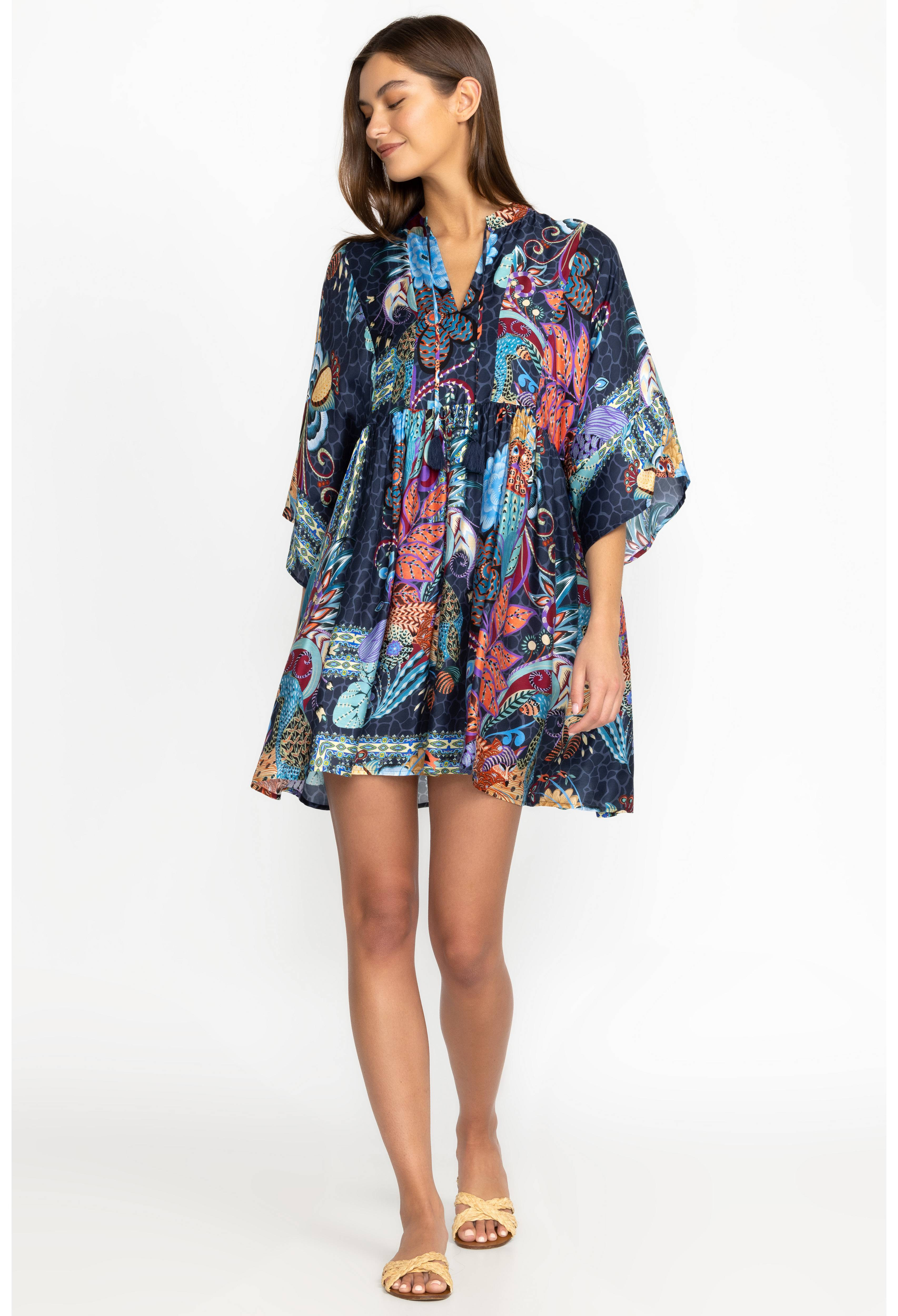 Sea Owl Short Kaftan Dress | Johnny Was | Johnny Was