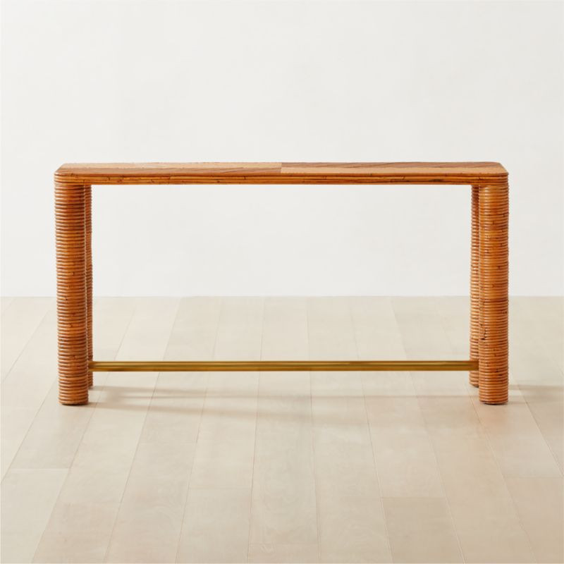 Edie Rattan Console Table | CB2 | CB2
