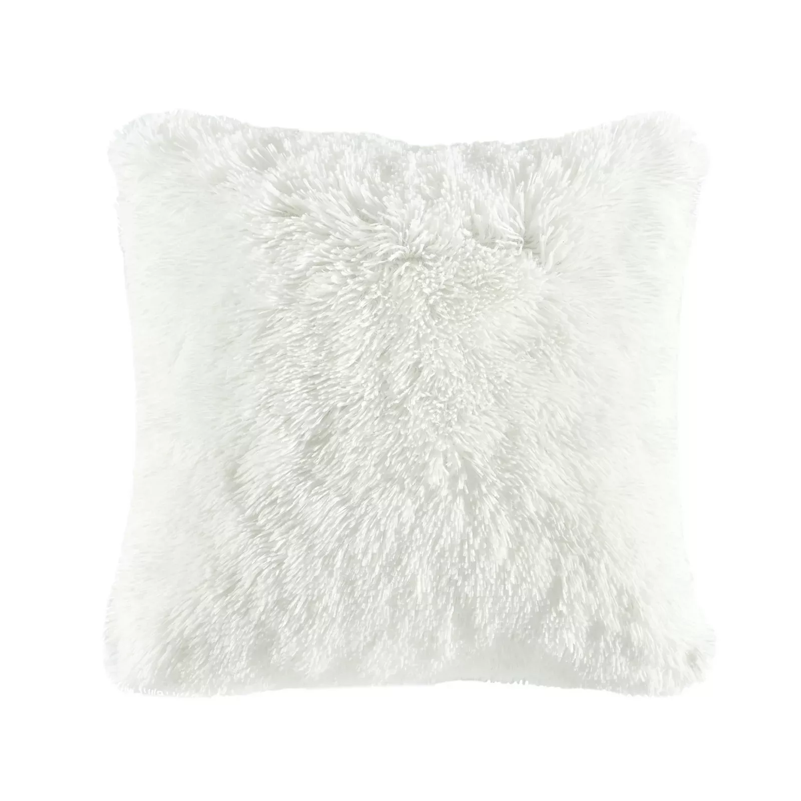 Emma Faux Fur Decorative Pillow Cover, Lush Decor