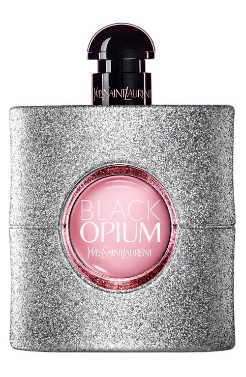 Yves Saint Laurent Black Opium Eau de Parfum Glitter at Nordstrom, Size 0.34 Oz | Nordstrom