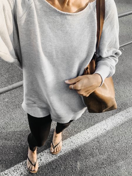 Love sharing this outfit and especially when this cute top from aerie and go-to leather tote from Madewell are on sale for the LTK Fall Sale! 🍂 
Sharing this top and a few similar, I love all their cozy tops for fall 

Fall Outfit 
Athleisure 
Tote Bag 

#LTKSale #LTKSeasonal #LTKfitness