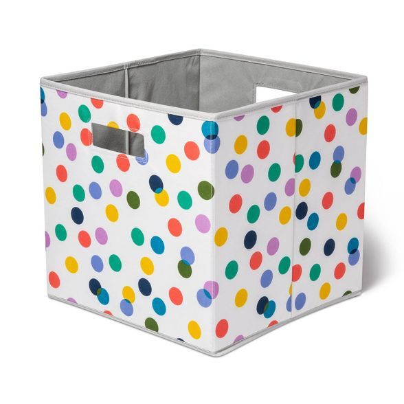 KD Bin With Multi Color Dots - Pillowfort™ | Target