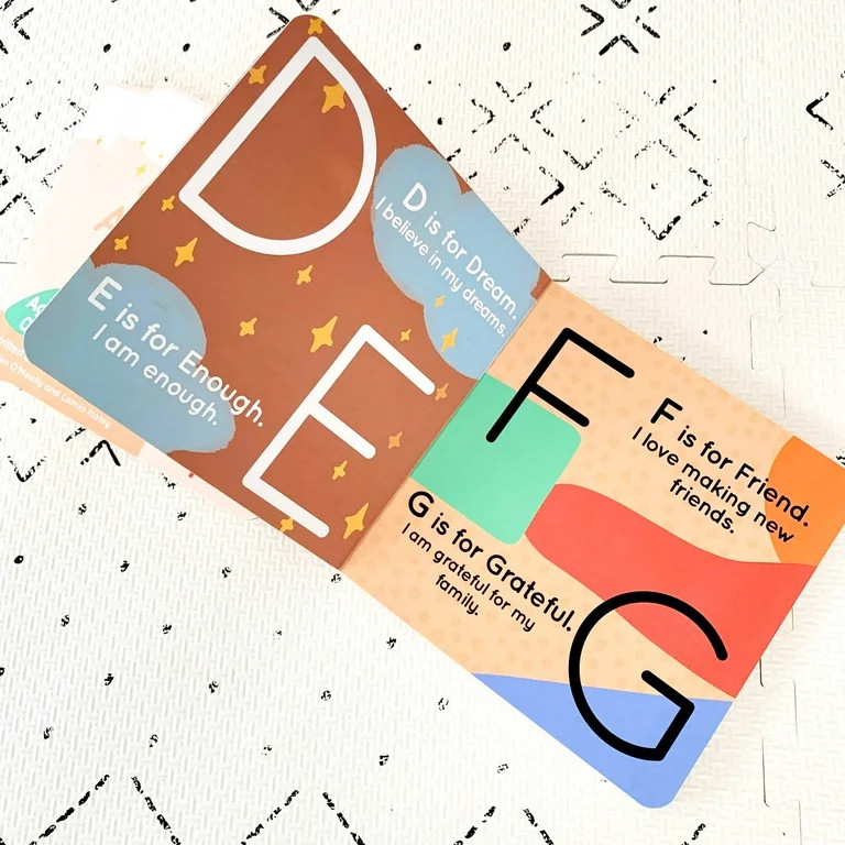 Kids for Culture ABC Affirmation Board Book, 6" x 6", (0-5 Years) | Walmart (US)