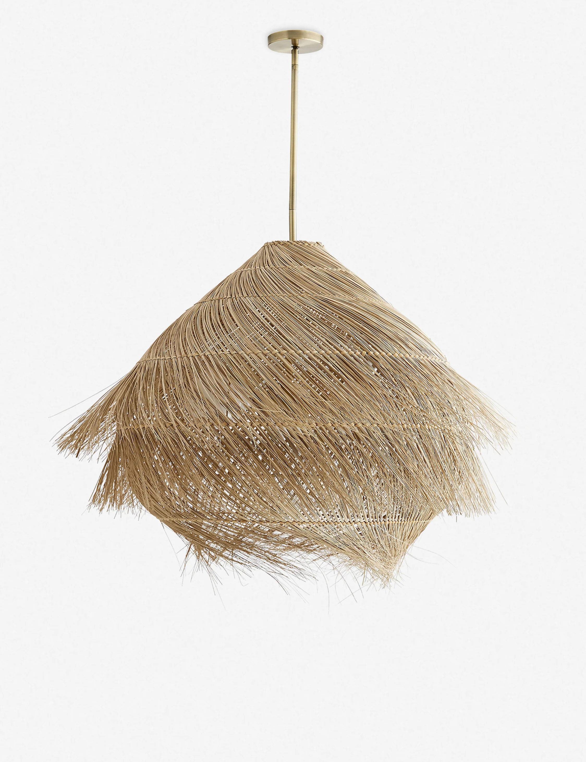 Ashburn Pendant Light by Arteriors, Natural 33" Dia | Lulu and Georgia 