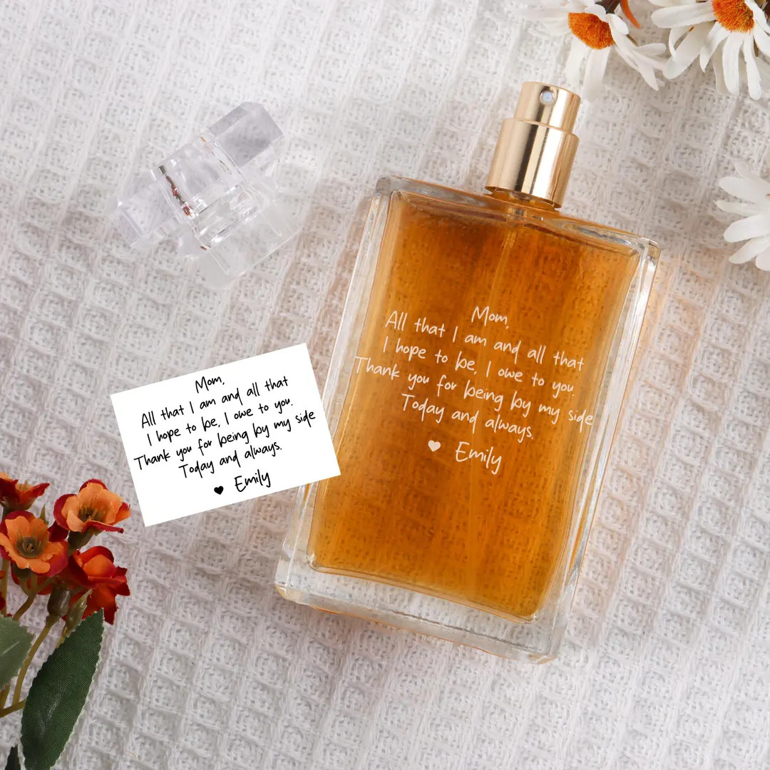 Personalized Perfume Bottle Gift for Mom - Custom Mom Refillable Perfume Bottle, Ideal Mother of ... | Etsy (US)