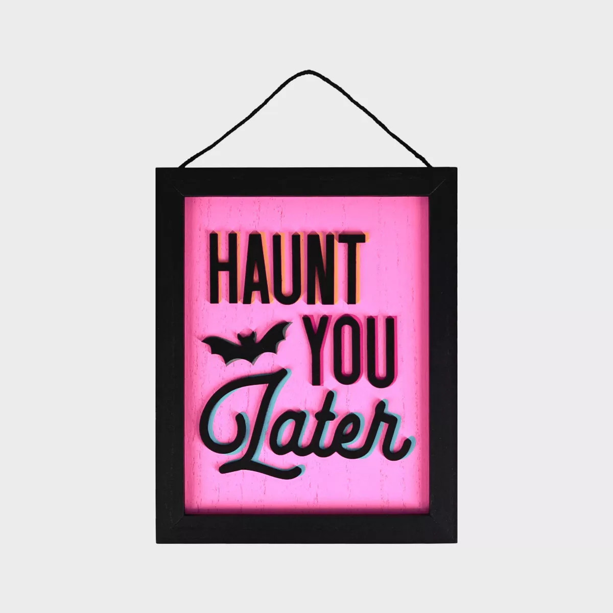 Night of the Vivid Dead Haunt You Later Wood Halloween Wall Sign - Hyde & EEK! Boutique™ | Target